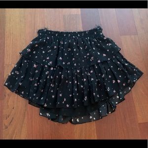 LoveShackFancy Ruffle Mini Skirt